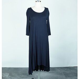 ✨4 for $20✨ Philosophy Dress Jersey Knit Stretch Midi Hi Lo S Loungewear Casual